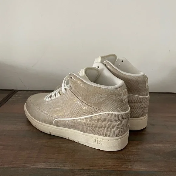NIKE AIR PYTHON PREMIUM HI SNEAKER TRAINER SPORT MEN SHOES SNAKE SKIN SIZE 8 - Picture 4 of 7